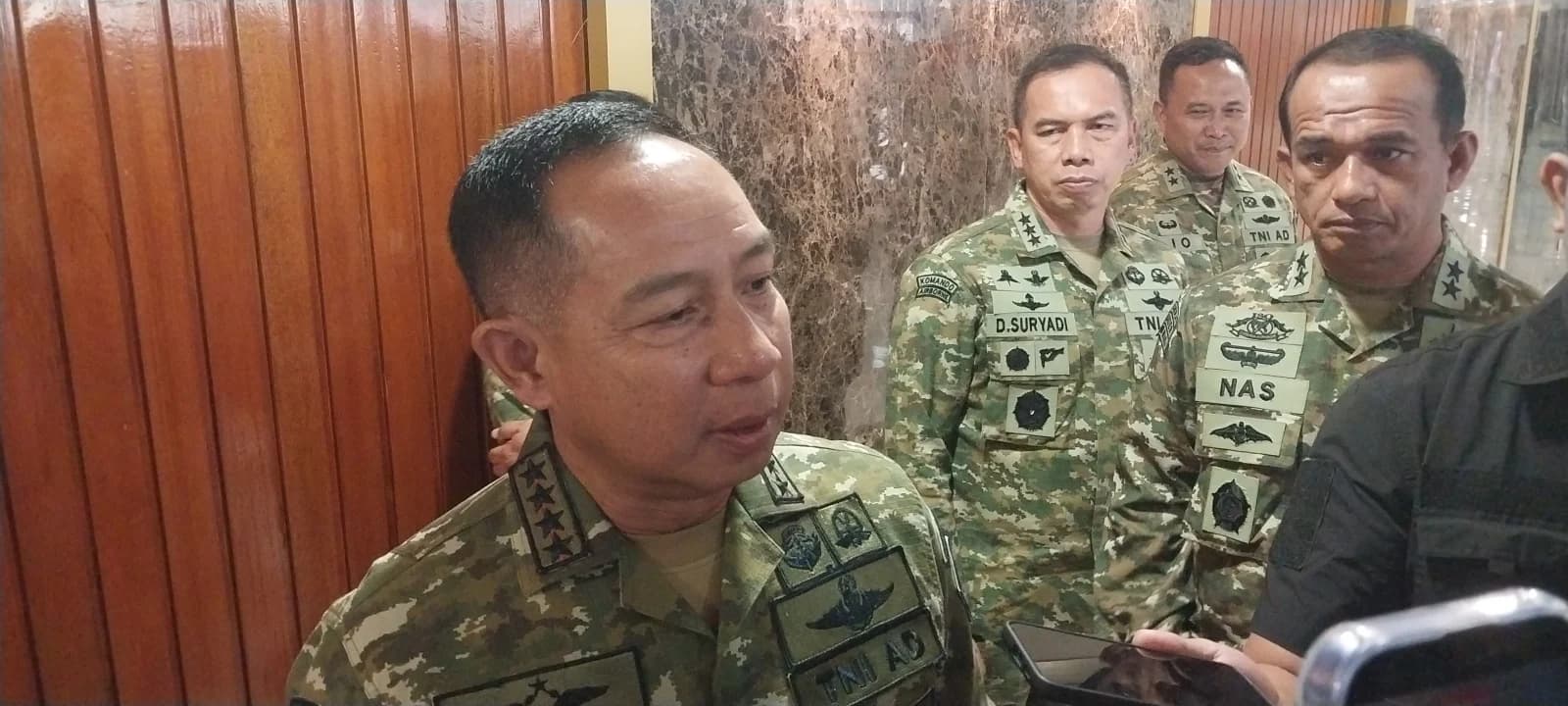Panglima TNI Jenderal Agus Subiyanto di Gedung DPR, Jakarta, Senin (10/8/2026).