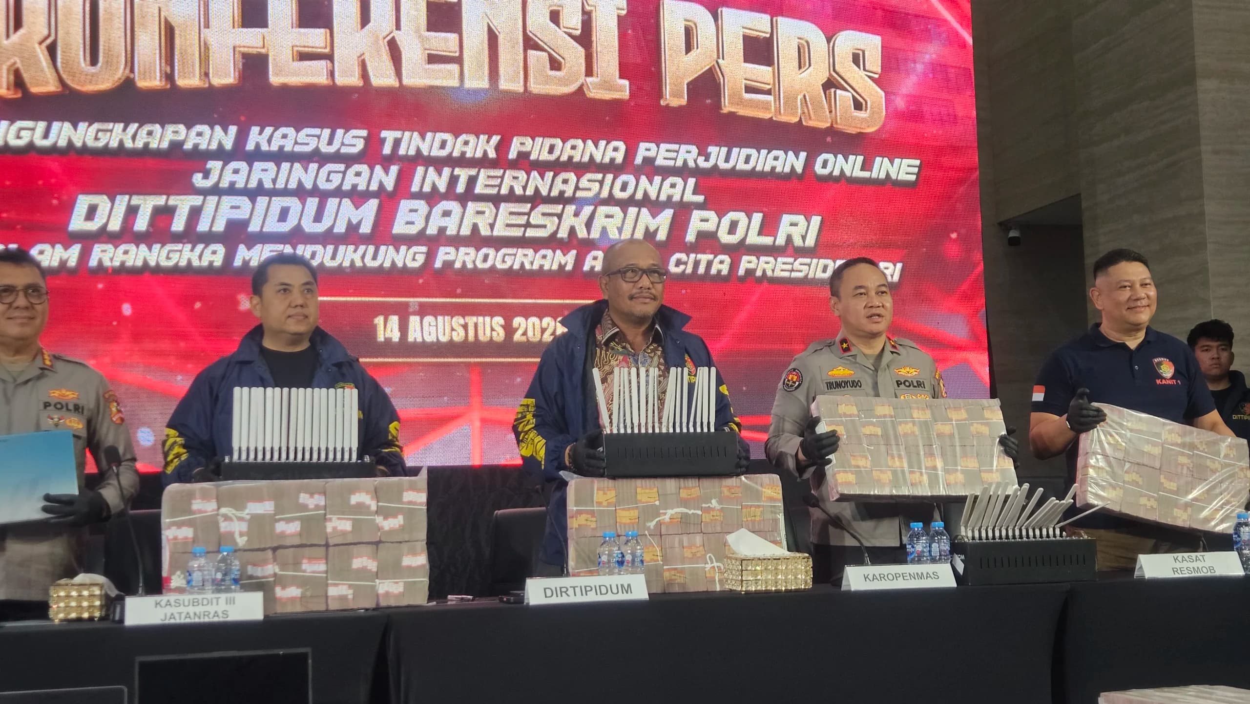 Terungkap! Sindikat Judol Internasional Pakai Modus Deposit Pulsa, Perputaran Uang Capai Rp890 Miliar