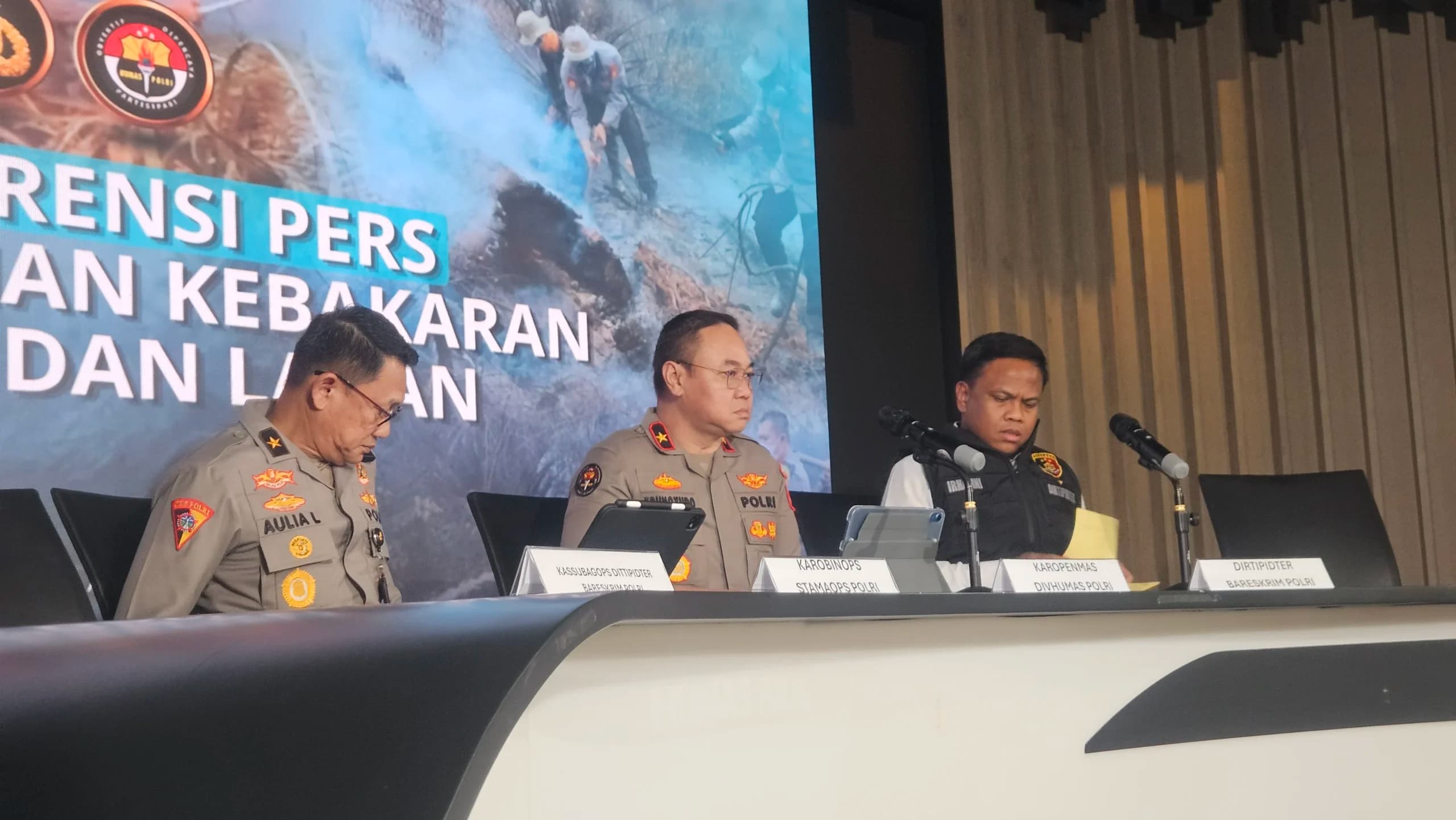 Karhutla Bukan karena El Nino, Bareskrim: Pembakaran Secara Sengaja Sulit Dipadamkan