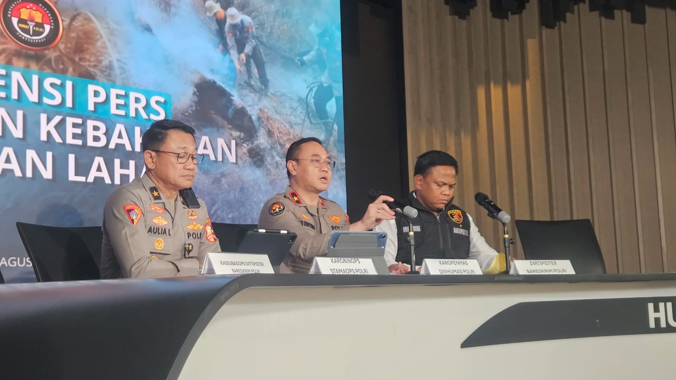 Bareskrim Usut Dugaan Keterlibatan Korporasi dalam Kasus Karhutla