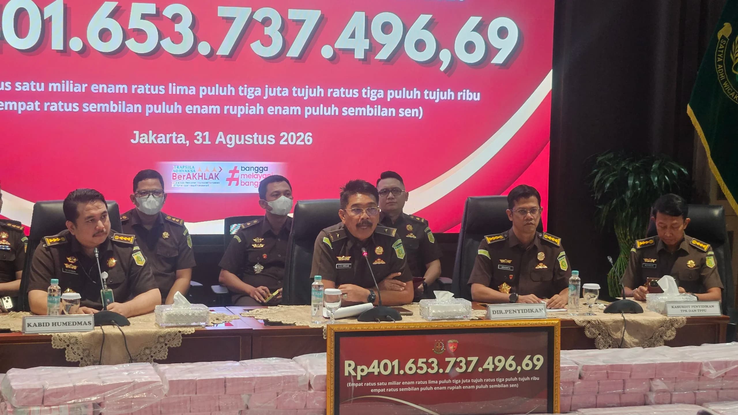 PT CNI Serahkan Rp 401,6 Miliar, Kejagung Belum Tetapkan Tersangka