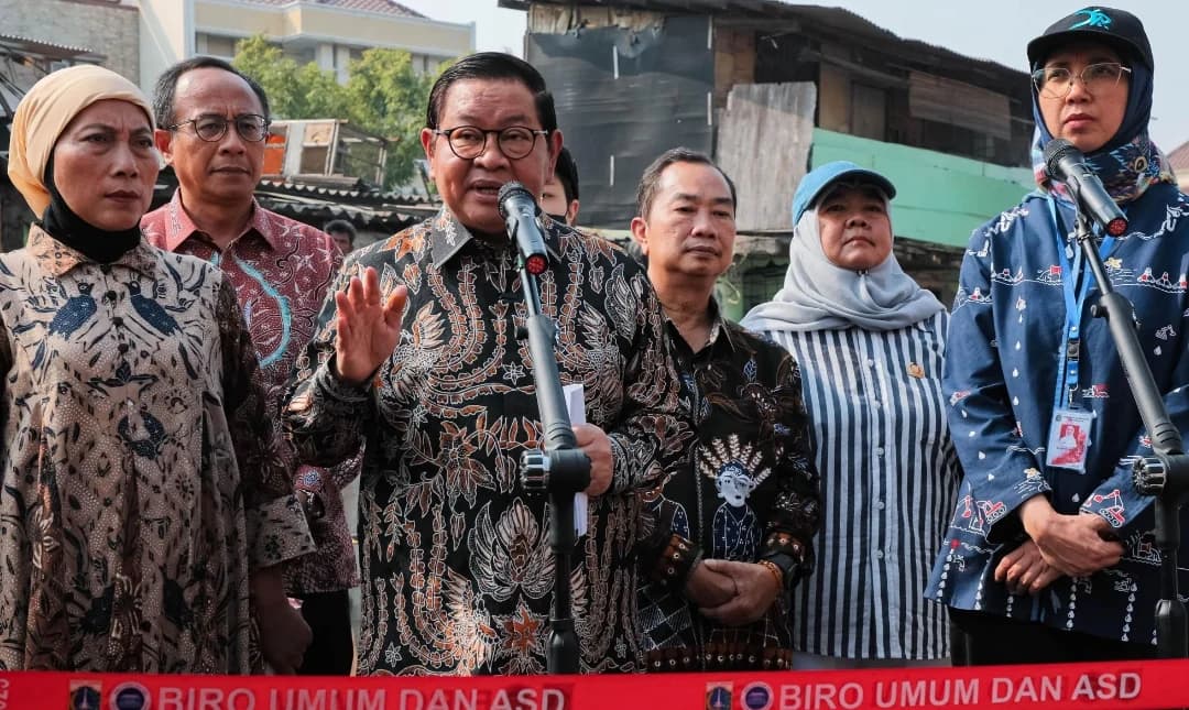 Pramono Melayat Bambang Setiawan, Korban Pengeroyokan Orang Tak Dikenal