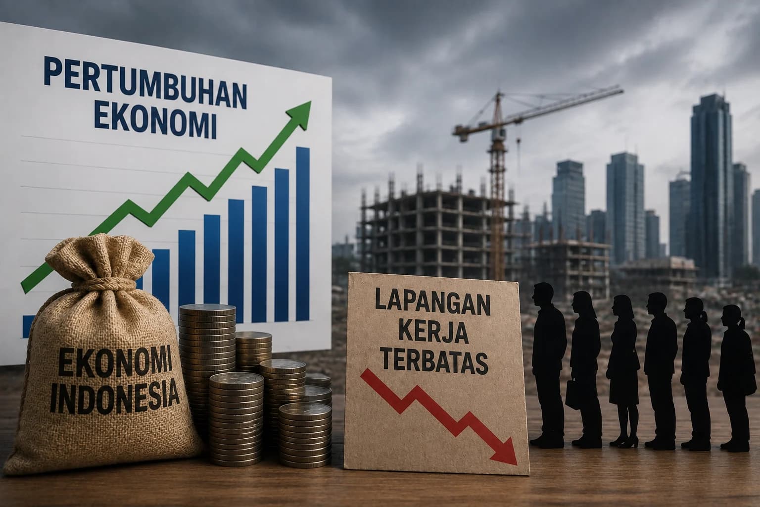 CELIOS Kritik Pertumbuhan Ekonomi Prabowo: Belum Mampu Ciptakan Banyak Lapangan Kerja