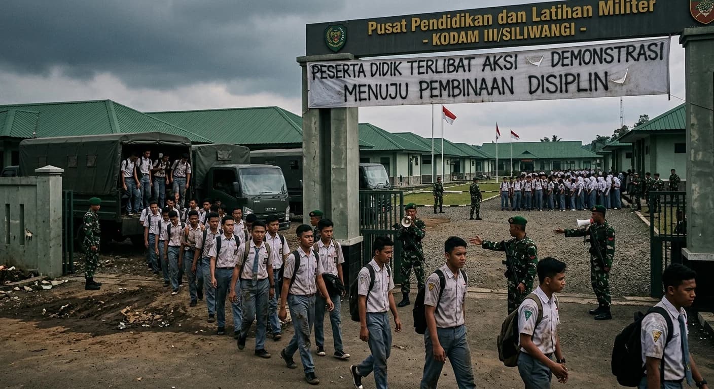KIKA Kecam Pemerintah atas Pengiriman 29 Pelajar DKI ke Barak Militer