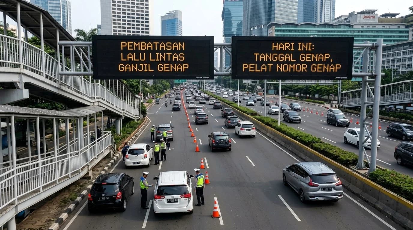 10 Tahun Ganjil Genap, Dishub DKI Kaji Ulang Penerapan dan Rute