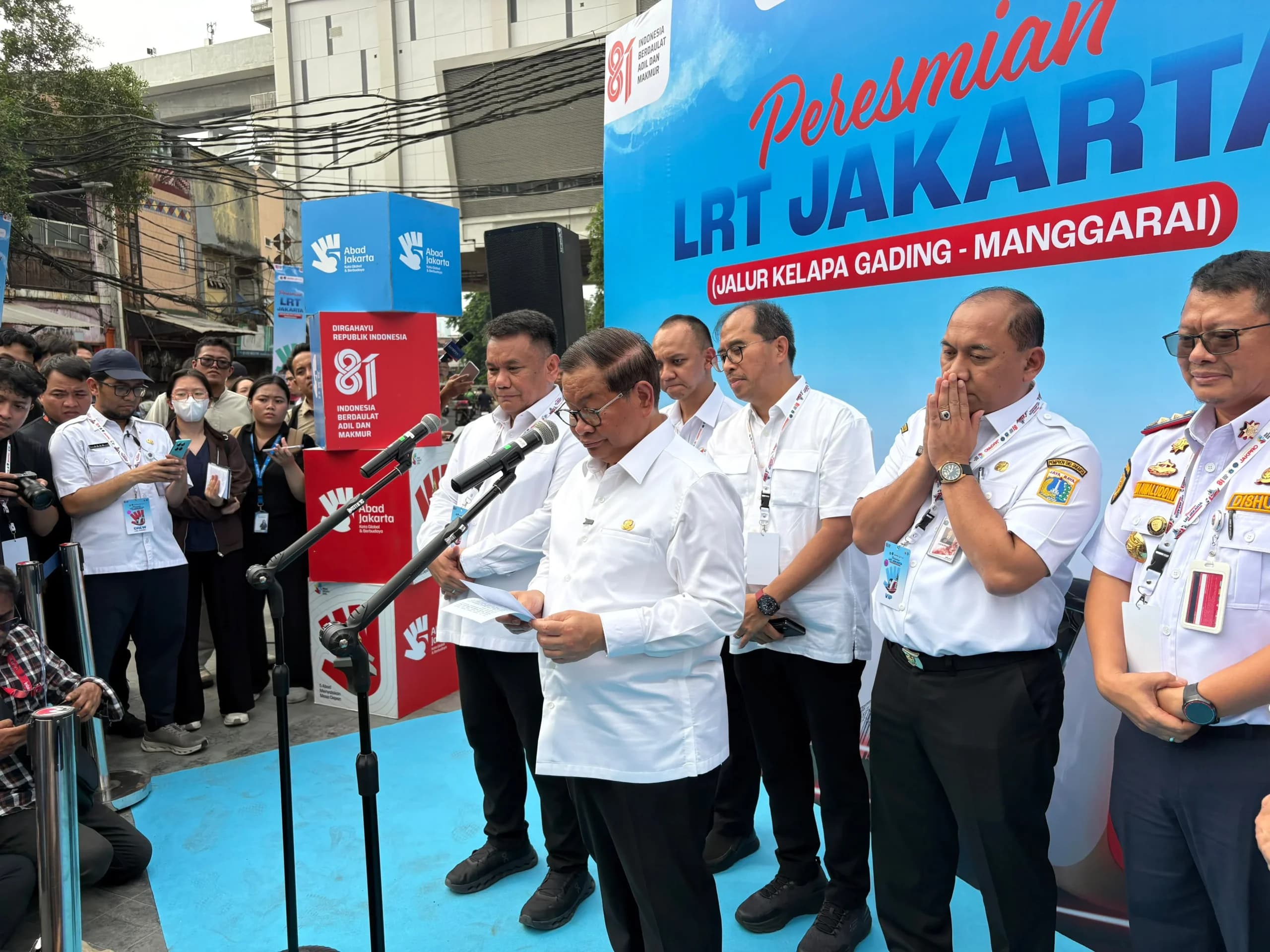 Proyek LRT Jakarta Rute Manggarai-Dukuh Atas Dimulai 2027, Pemprov DKI Butuh Rp2,7 Triliun