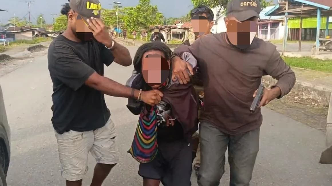 Satgas Damai Cartenz Ringkus Tersangka Penembakan yang Tewaskan ASN di Yahukimo