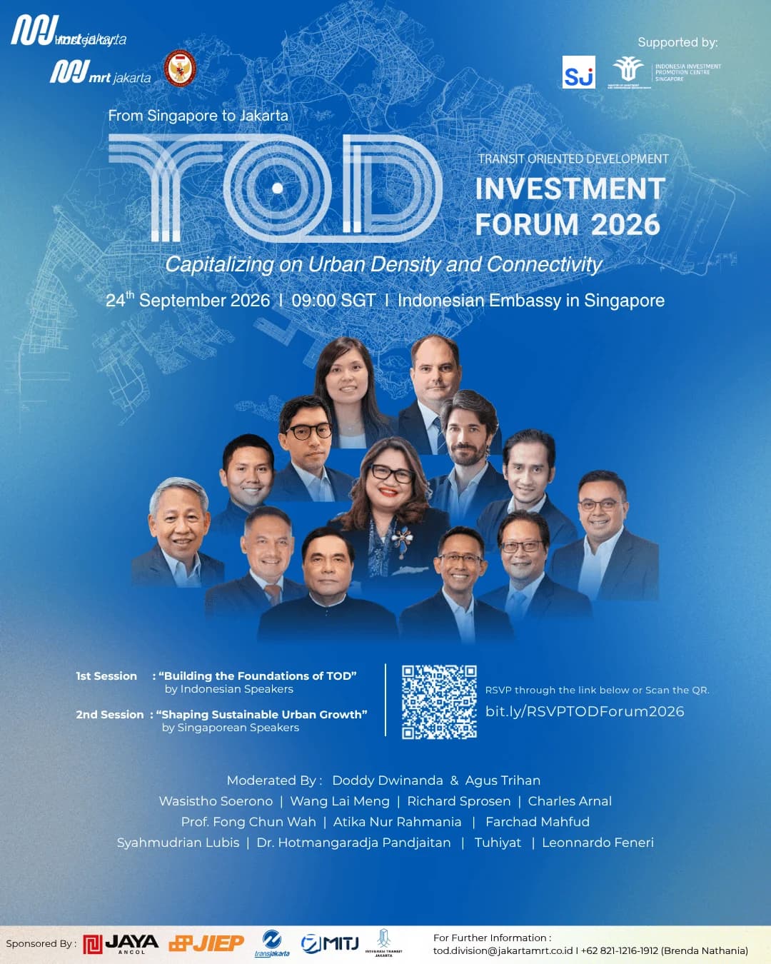 TOD Invesment 2026, PT MRT Jakarta Tawarkan 5 Proyek kepada Investor Singapura