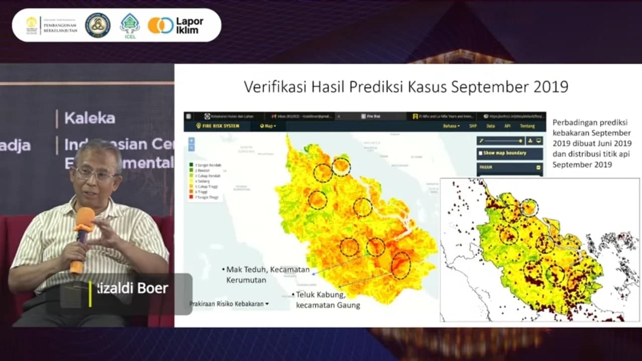 Peneliti IPB Ungkap Karhutla Mestinya Bisa Diantisipasi 6 Bulan Sebelum Terjadi