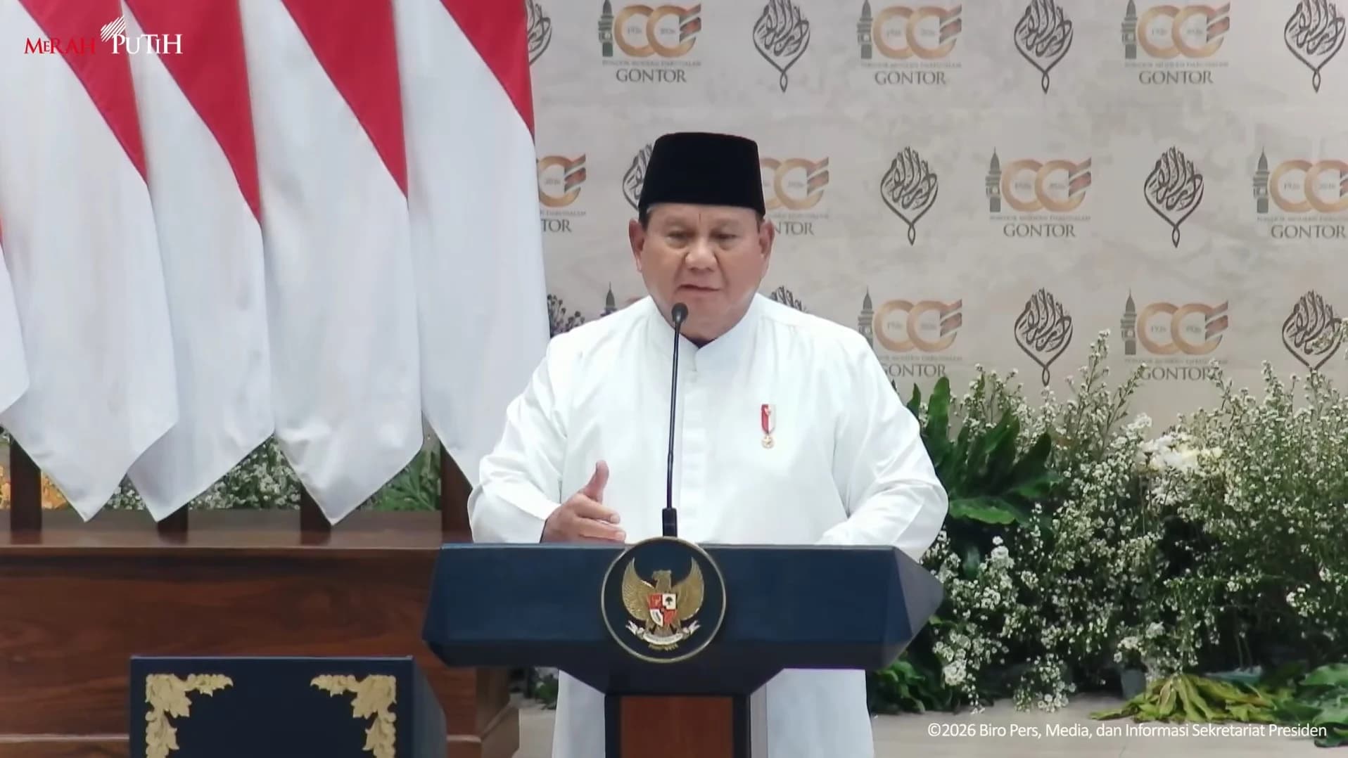Prabowo di Gontor: Kadang Profesor Justru Membela Kepentingan Orang Asing