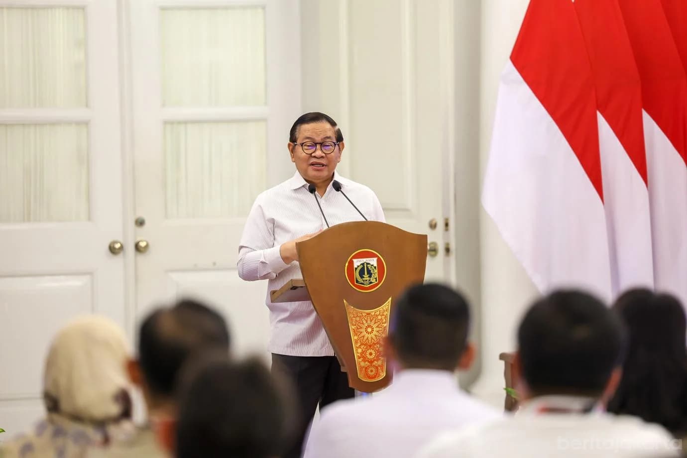 Gubernur DKI Jakarta Pramono Anung. (beritajakarta.id).