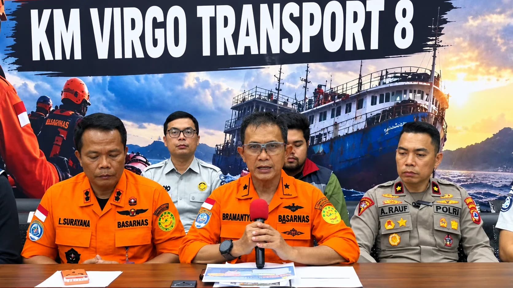 Basarnas Perpanjang 7 Hari Pencarian Korban Virgo Transport 8