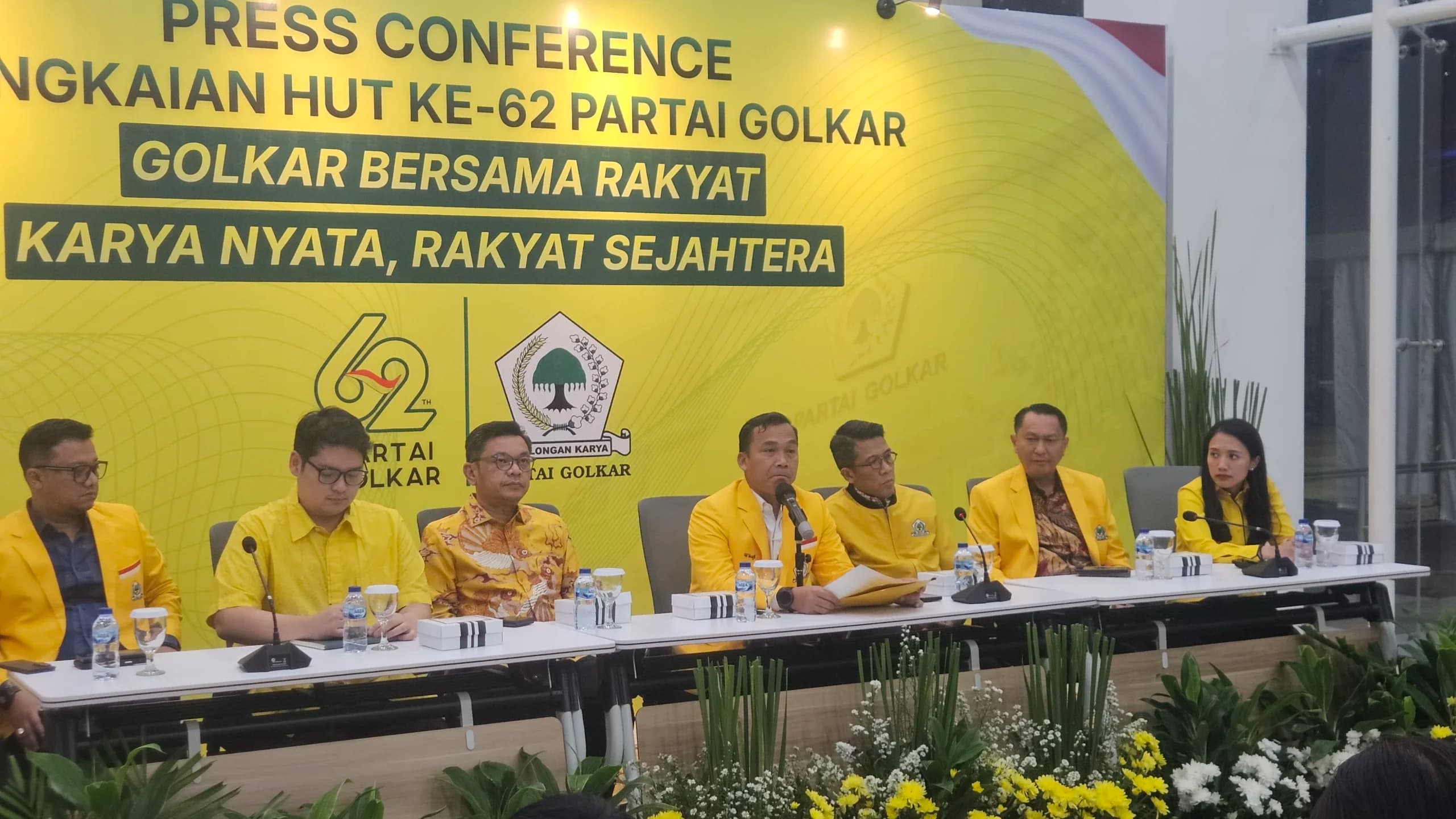 HUT ke-62 Golkar Tanpa Pesta Mewah, Bahlil Minta Acara Digelar Sederhana
