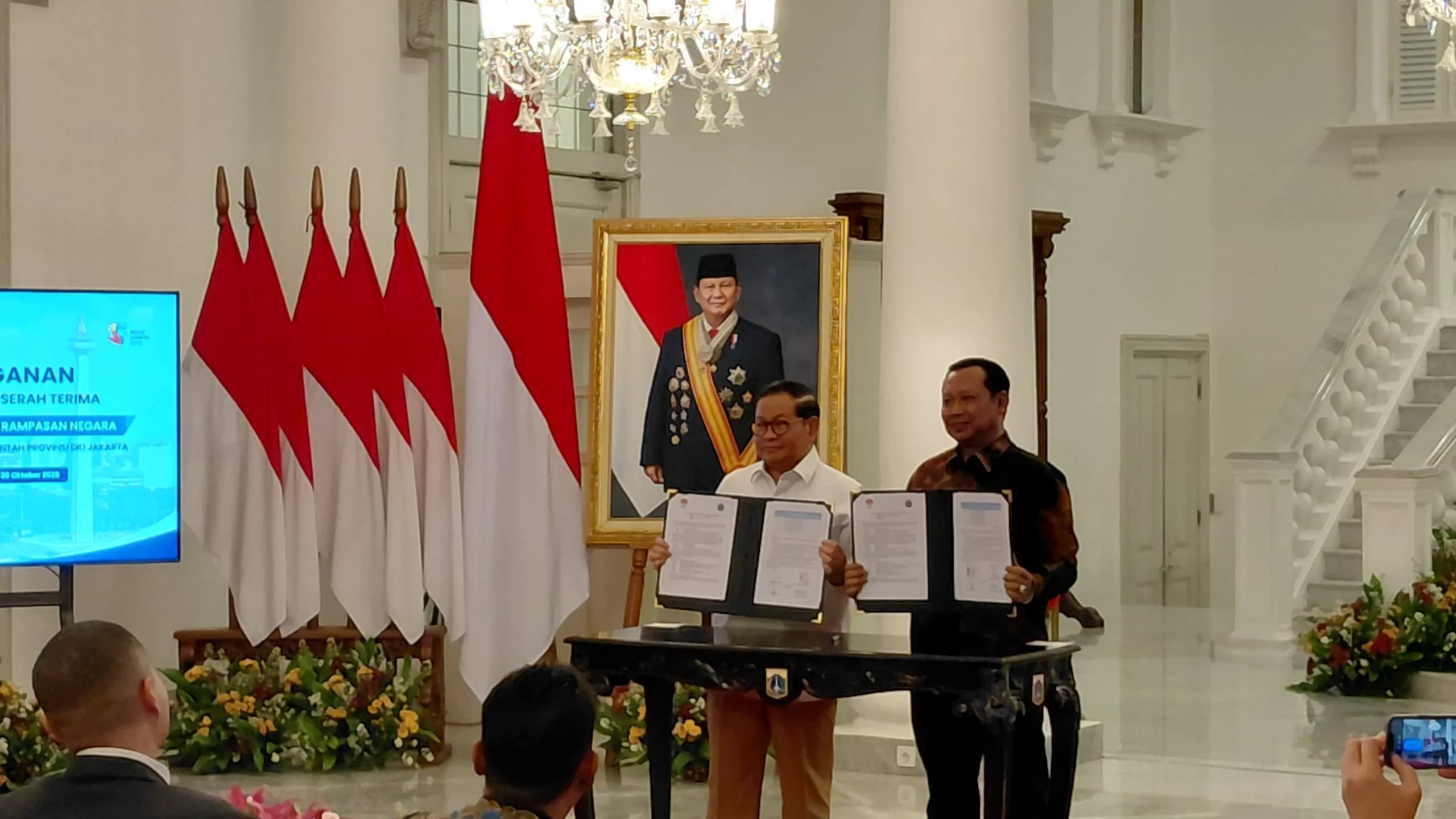 KPK Hibahkan Dua Aset Rampasan Korupsi Senilai Rp9,65 Miliar kepada Pemprov DKI