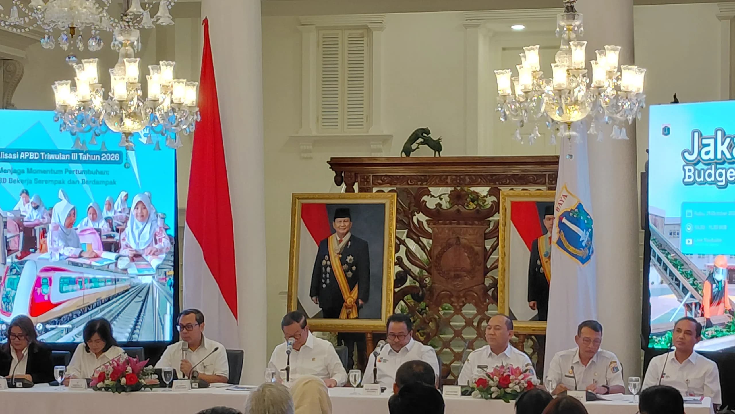 Pramono Heran APBD DKI Baru Terserap Rp40,4 T: Jangan Tumpuk di Akhir Tahun