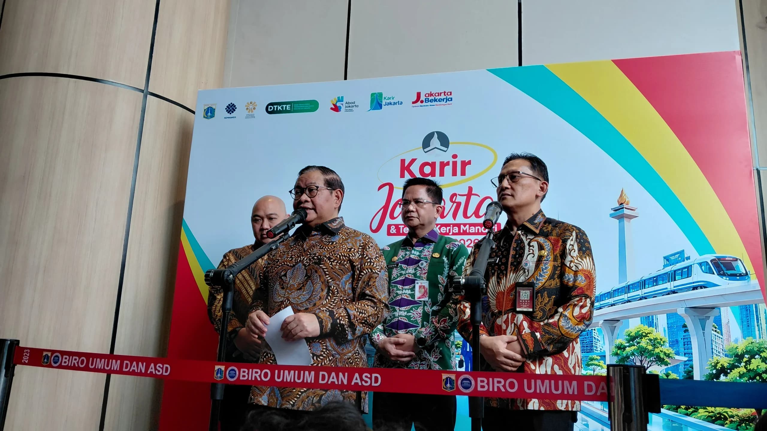 Pramono Akui Kebutuhan Lapangan Kerja Belum Terpenuhi