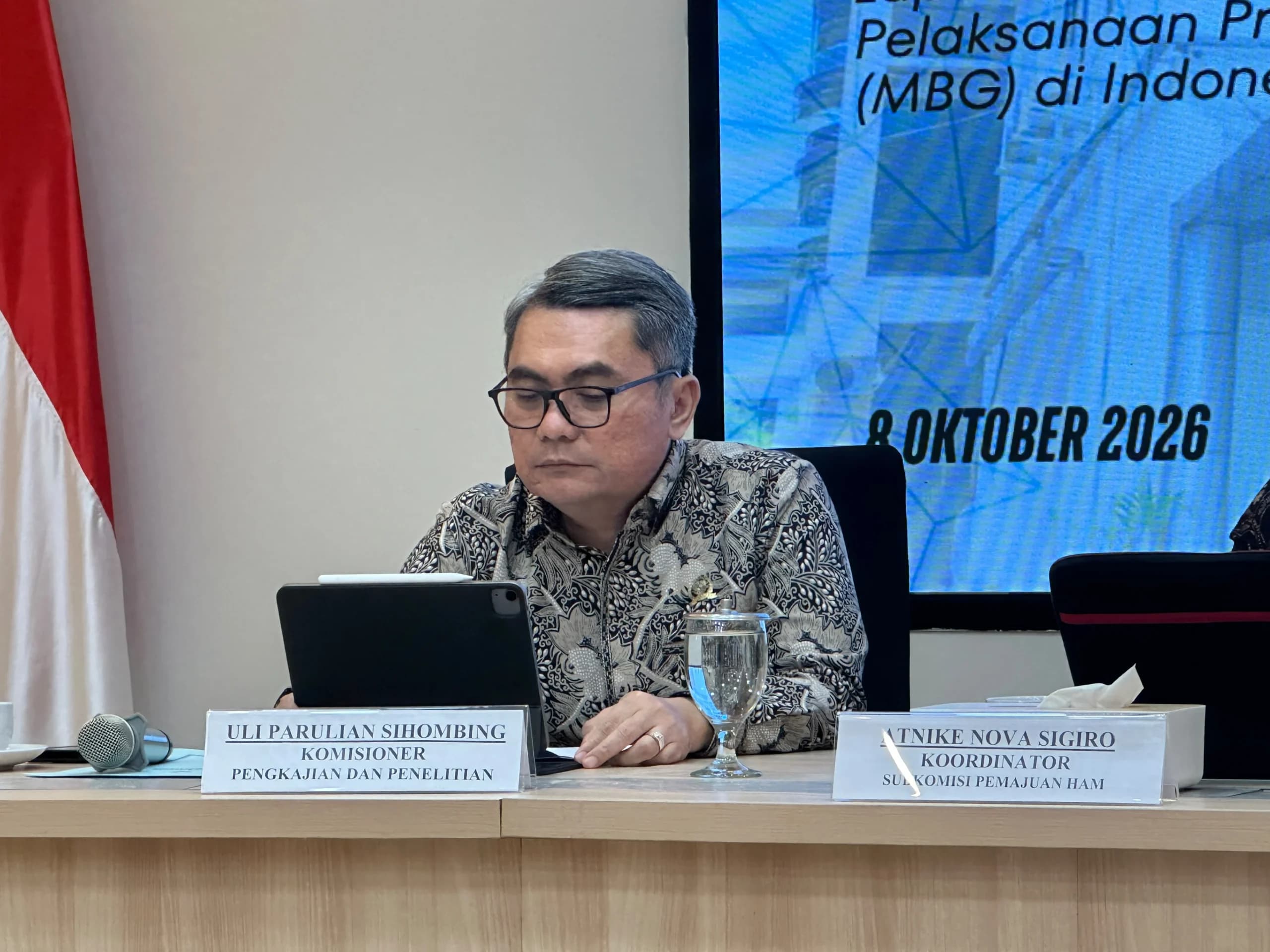 Komnas HAM soal Tata Kelola MBG: Berisiko Langgar HAM Karena Kasus Korupsi dan Keracunan
