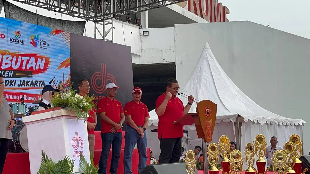 Pramono Tantang Kormi DKI Jadi Juara Umum di Fornas 2027