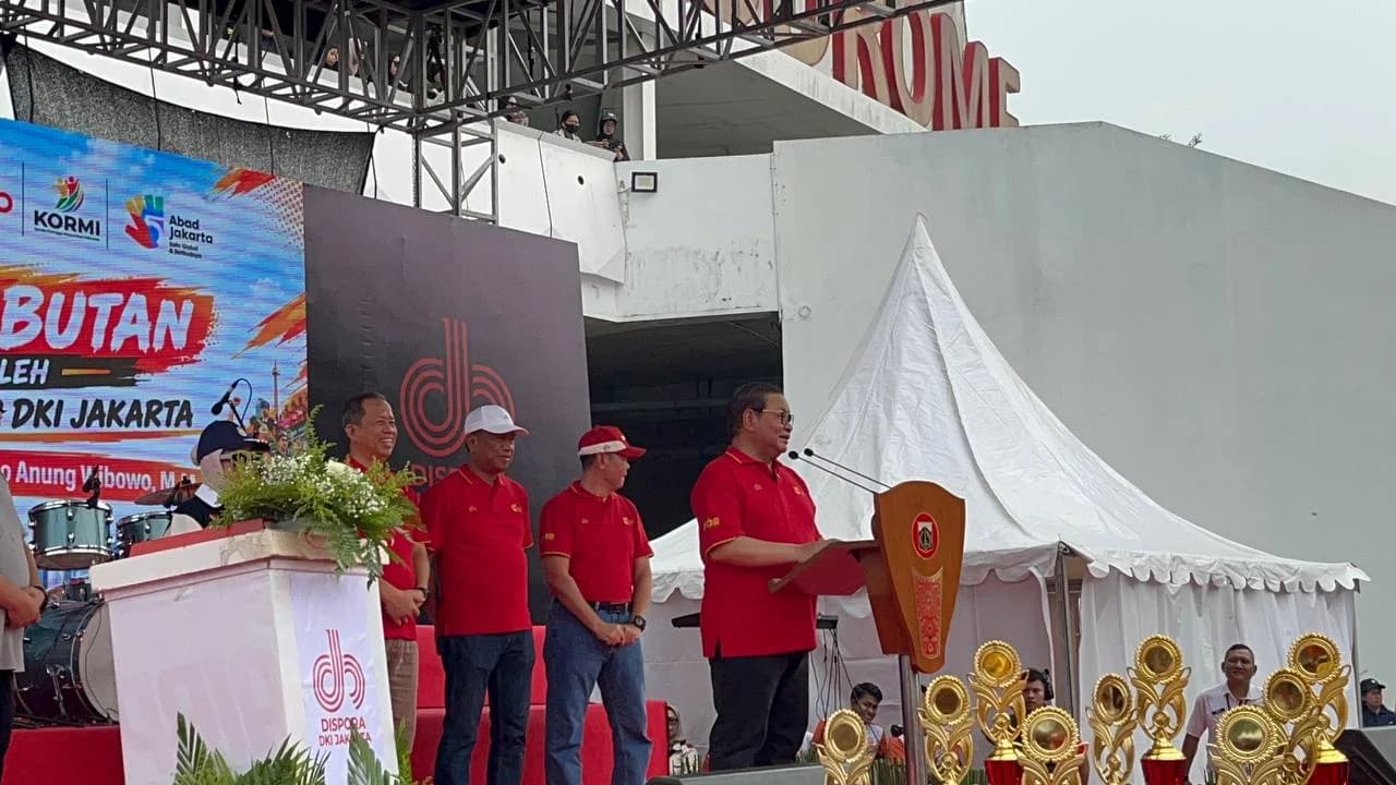 Pramono Anung Bahagia Festival Olahraga Rakyat Jakarta Diikuti 10.000 Peserta