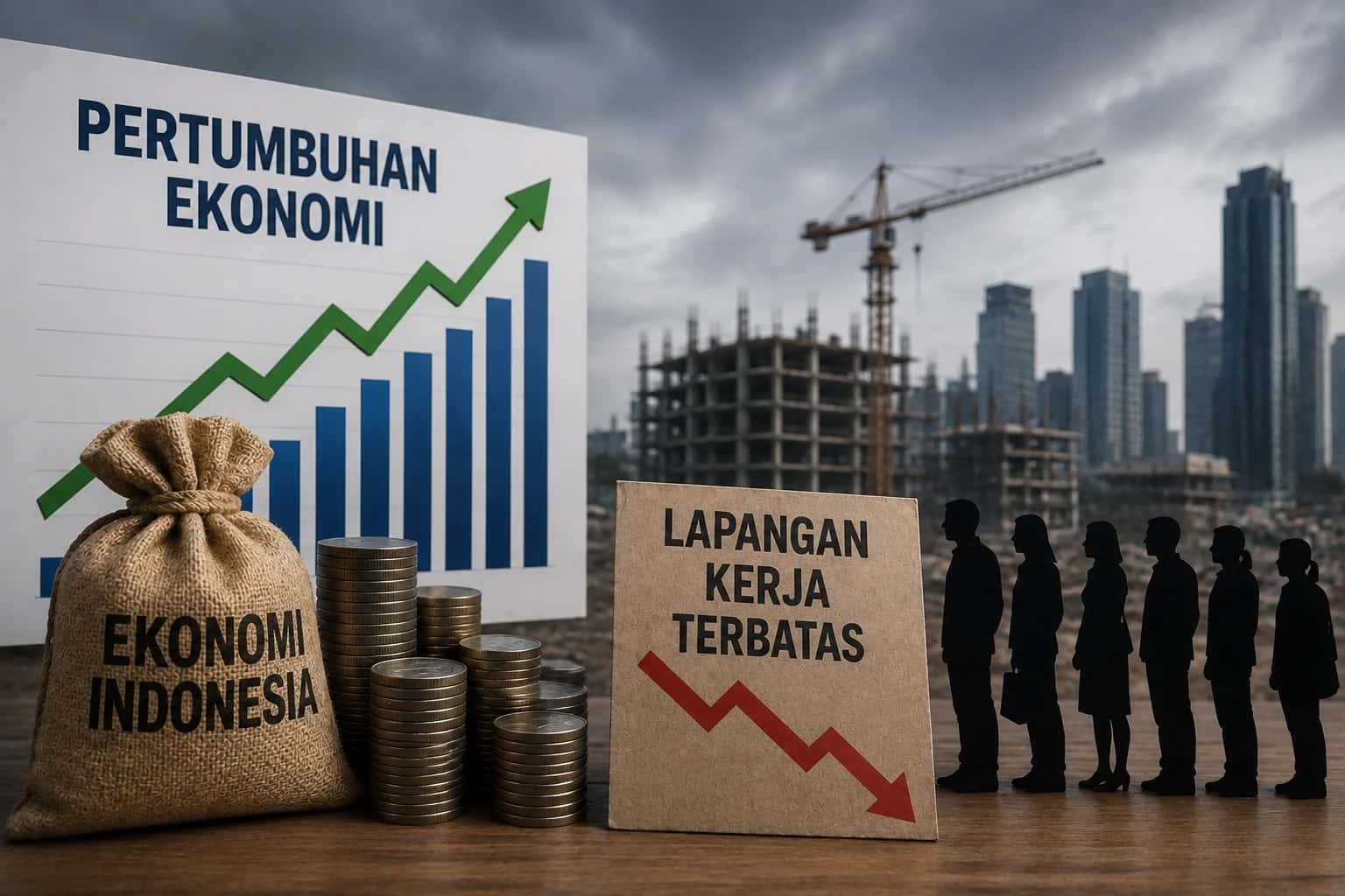 CELIOS Kritik Pertumbuhan Ekonomi Prabowo: Belum Mampu Ciptakan Banyak Lapangan Kerja