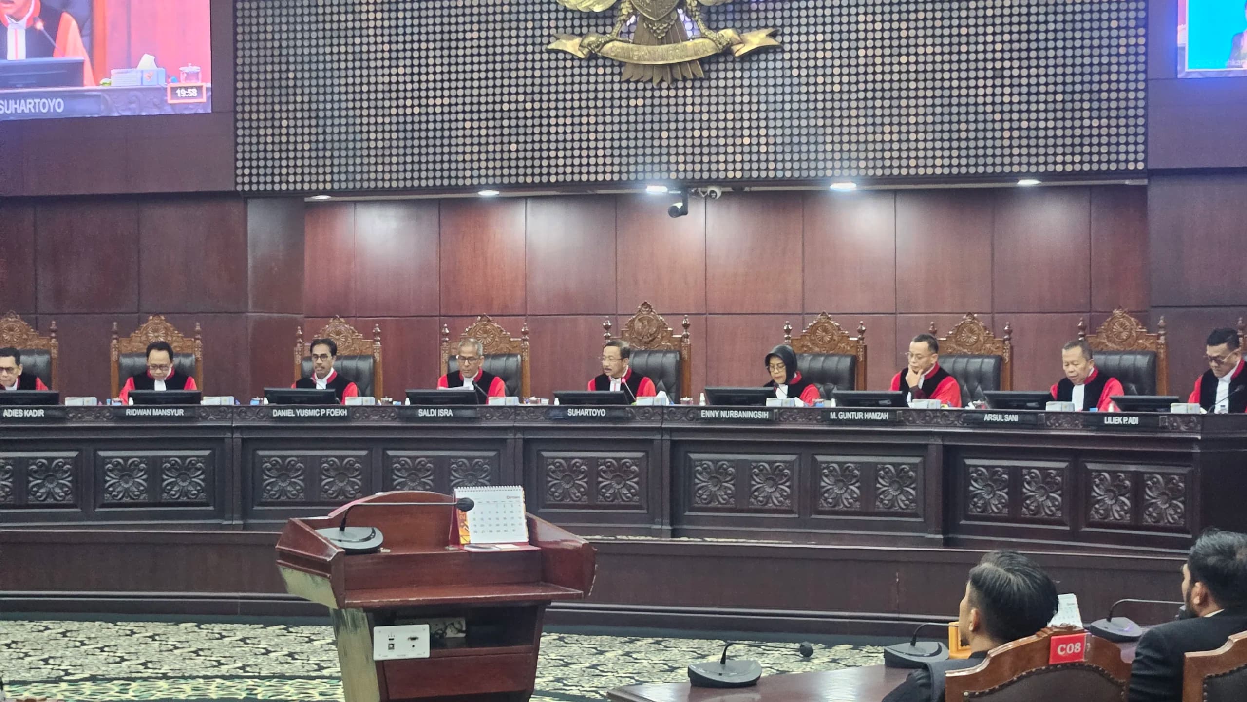 MK Tunda Sidang Uji Formil UU Polri, Presiden Minta Penundaan Keterangan Ahli