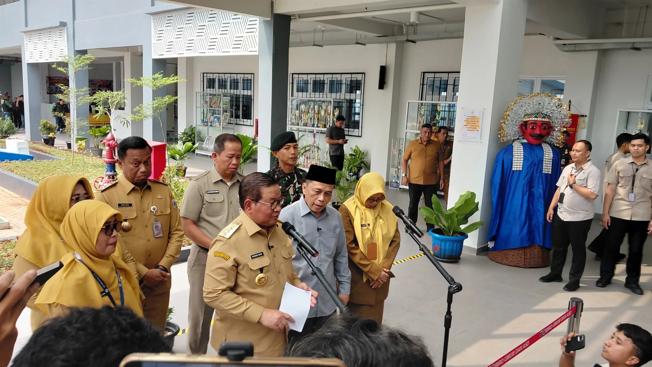 Pramono Habiskan Rp101,3 Miliar untuk Integrasikan SDN Pekayon 05 dan SMPN 91 Jakarta