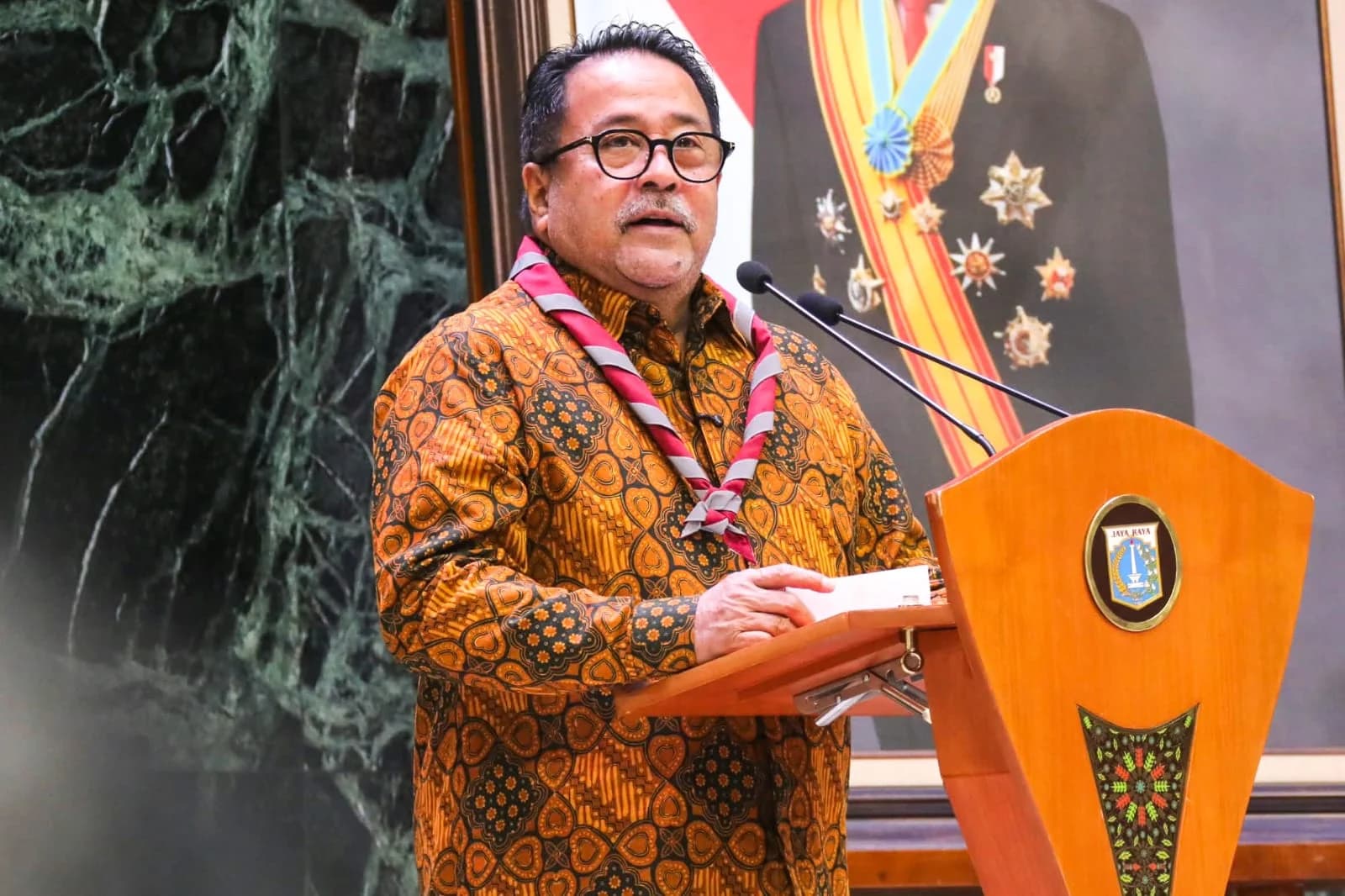 Rano Karno Minta Jaga Dan Tingkatkan Prinsip Dasar Kepramukaan